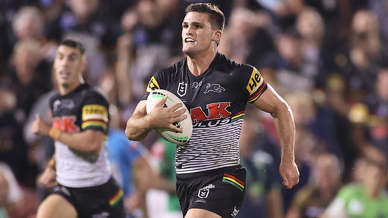 Nathan Cleary is ruthless in his precision play. Picture: Mark Kolbe/Getty Images