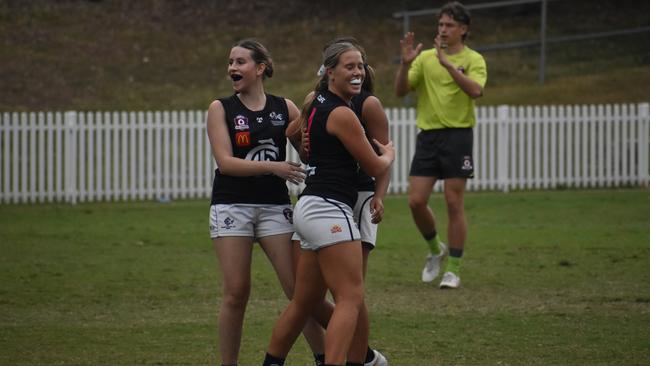 Under-17 Girls division 1 action between Wests and Tweed Coolangatta. Sunday May 14, 2023. Picture: Nick Tucker