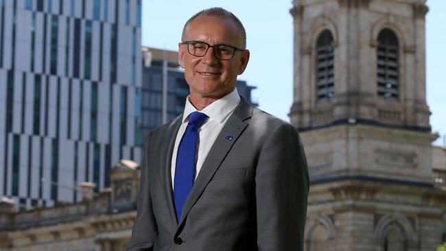 18/12/2017 Premier Jay Weatheril outside his office in Victoria Square, Adelaide Kelly Barnes/The Australia