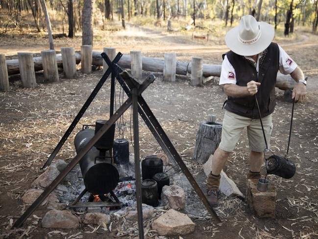 A bush breakfast is part of the Undara Experience.