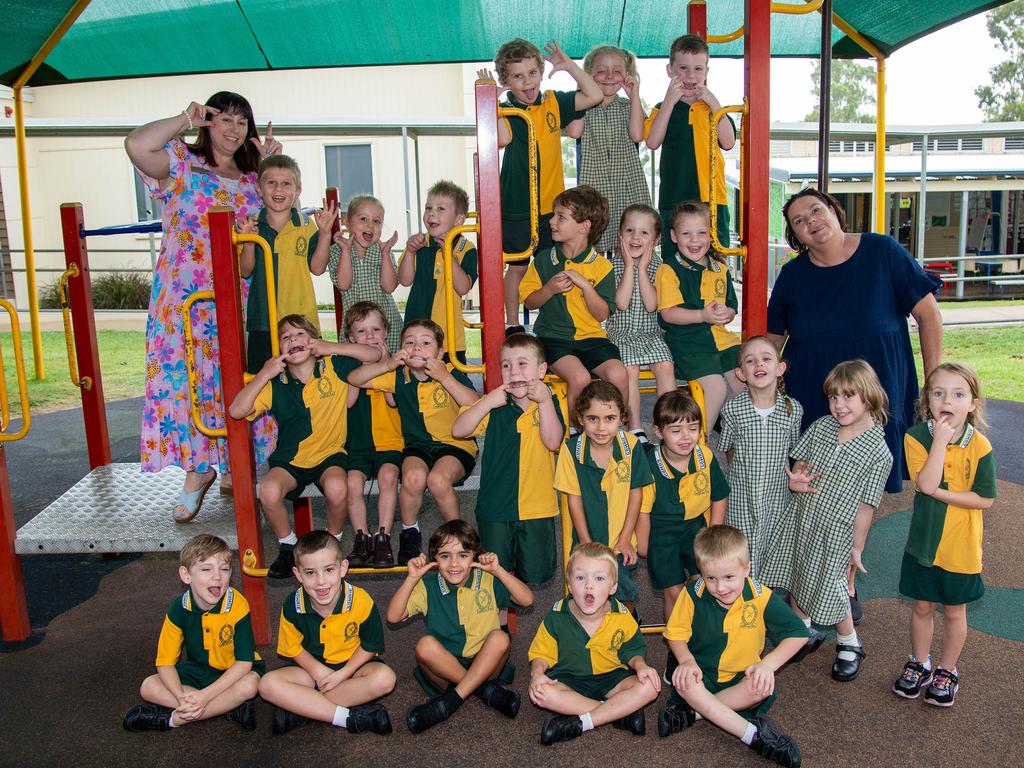 MY FIRST YEAR: Gowrie State School Prep. Picture: Bev Lacey