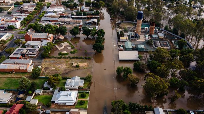 On Tuesday morning it was too late for Rochester residents to leave. Picture: Getty Images