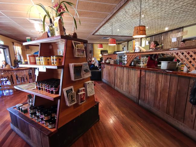 Inside the Common Ground Cafe in Picton. Picture: Sam Ruttyn