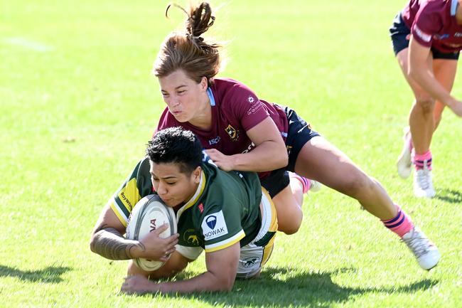 University v Wests, Womens Saturday June 8, 2024. Picture, John Gass