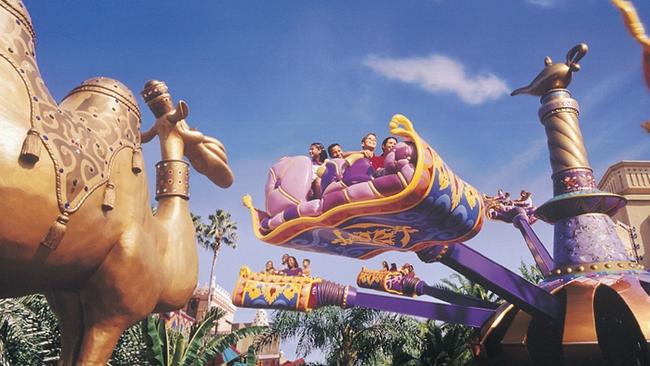 Aladdin's magic carpet ride is also a must-do