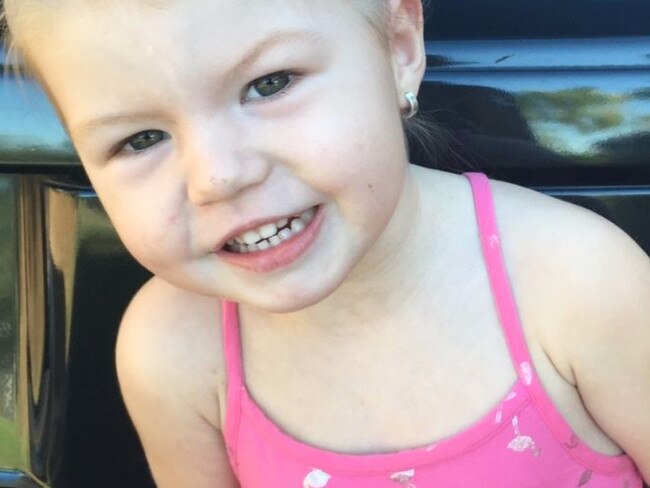 Lorraine Conway described her little girl as having "a thousand sparkles in her eyes". Picture: Supplied