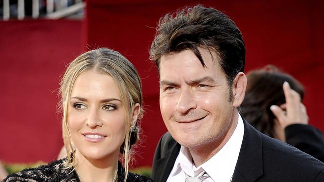 Charlie Sheen’s ex-wife Brooke Mueller is the celebrity questioned “multiple times” by police in connection to Matthew Perry’s death. Picture: Getty Images