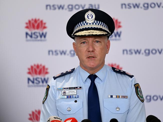 NSW Police Commissioner Mick Fuller temporarily closed the hotel on Sunday. Picture: NCA NewsWire/Bianca De Marchi