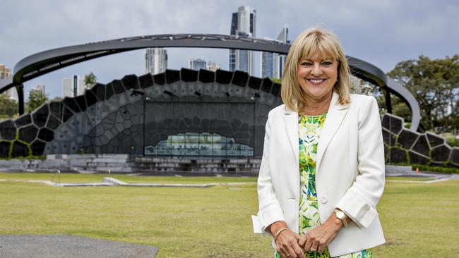 Gold Coast Deputy Mayor and Councillor Donna Gates outside HOTA. Picture: Jerad Williams