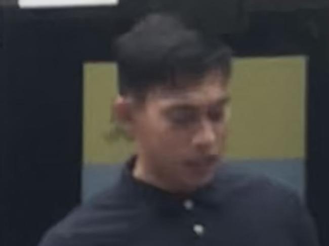 Tradesman Edilberto Jr Dequina Billoso, 26, of Castle Hill, outside Manly Local Court on Wednesday, February 14, 2024, where he pleaded guilty to six counts of dishonestly obtain financial advantage by decision and being an unlicensed contractor.