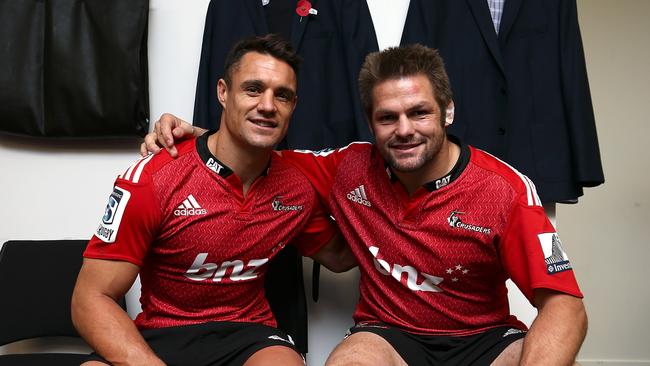 Dan Carter and Richie McCaw of the Crusaders will start against the Waratahs.