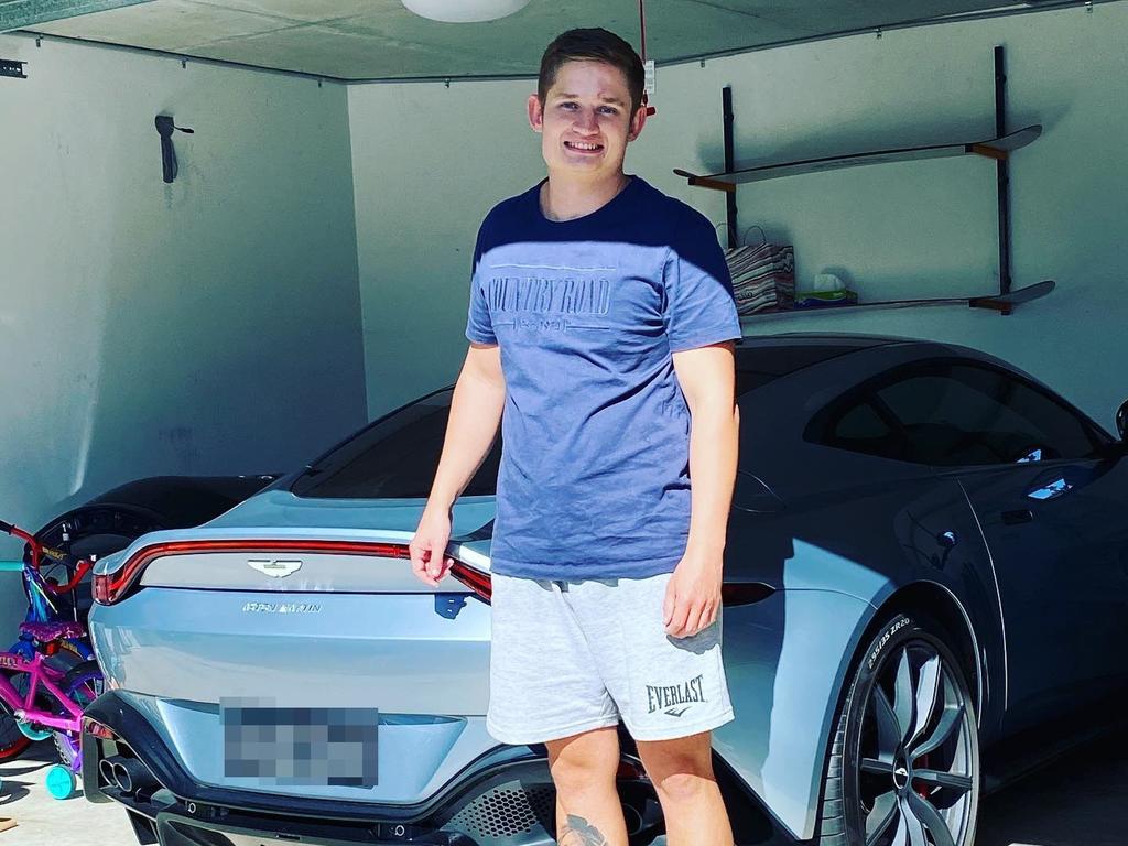 Felix Dean was once a Home And Away child star – serving seven seasons on the show but has now had a fall from grace. Picture: Instagram