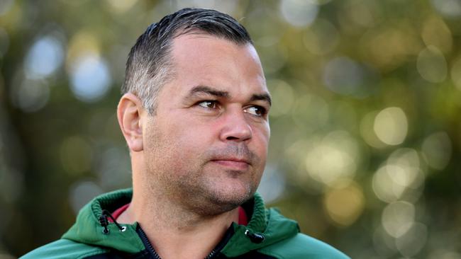 Anthony Seibold is leaving the Rabbitohs to coach the Broncos. Picture: AAP