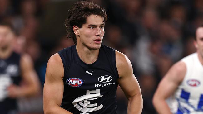 Liam Stocker has been delisted by Carlton. Picture: Michael Klein