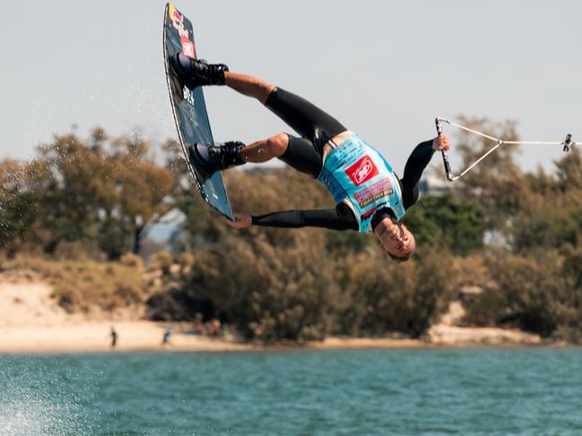 Corey Teunissen at World Wakeboarding Championships 2024, Gold Coast Australia. Photo Credit Ã¢â¬â kaleb kennedy Ã¢â¬â the WWA