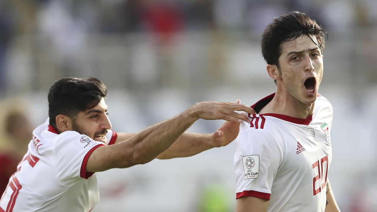 Iran forward Sardar Azmoun was on fire!