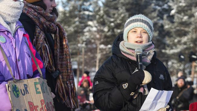 Swedish climate activist Greta Thunberg. Picture: AP