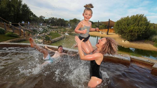 The Peninsula Hot Springs are open once again for business. Picture: Alex Coppel.