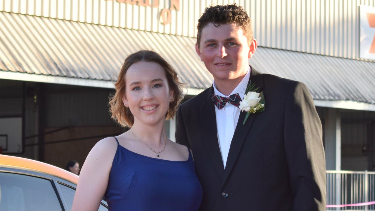 Victory College Formal 2020 - Hugh Butcher and Ebonny West.