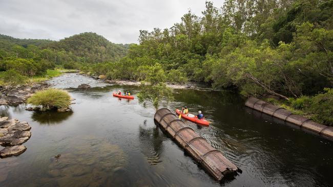 WILD RIVERS: The Coffs Harbour and Clarence Valley regional water supply is dependant on the flow from the Nymboida River.