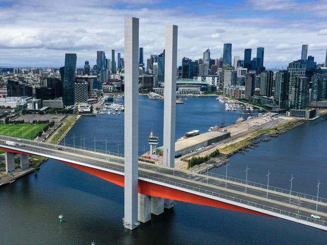 The Bolte Bridge. Picture: Alex Coppel