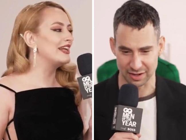 Jack Antonoff has been dubbed "rude" for his cringe-worthy red carpet interview with a popular social star.