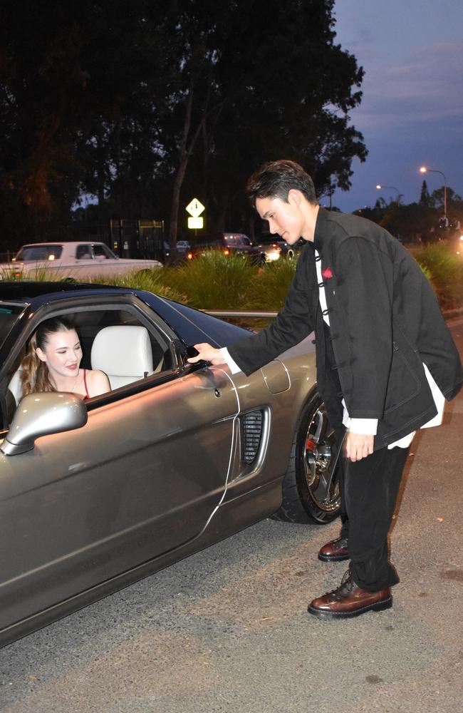 Students at the 2024 Nambour Christian College formal.