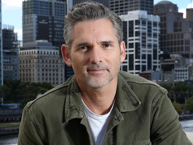 Actor Eric Bana is narrating a documentary against shark nets. Picture: David Caird