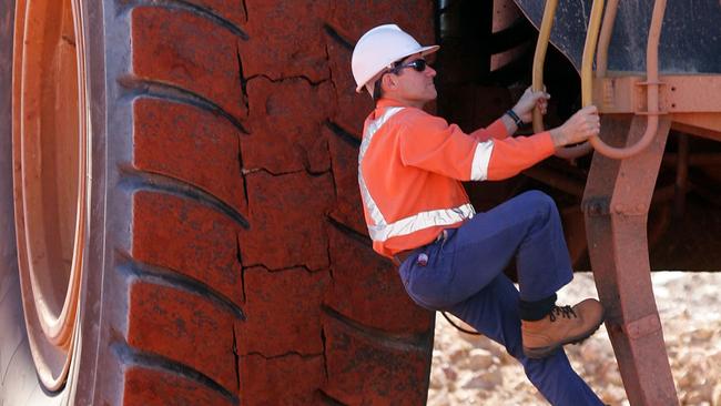 The gold major cut 335,000 ounces from the top end of its production guidance. Picture: Bloomberg News