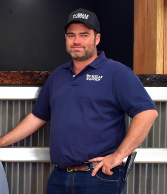 Kelly Angus farm manager Patrick Joyce