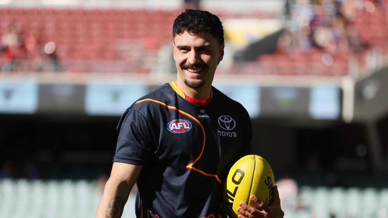 Izak Rankine finishes the season against Port Adelaide and Sydney. Picture: James Elsby/AFL Photos via Getty Images