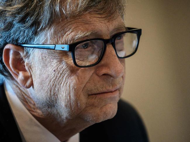 Bill Gates has been the target of bizarre COVID conspiracy theories. Picture: AFP