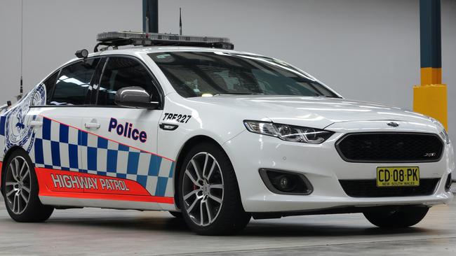 Photo shows NSW Police Highway Patrol Ford Falcon XR6 Turbo (2016). Picture: Supplied