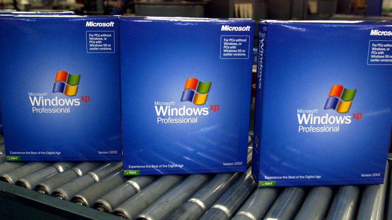Microsoft has even issued updates for XP despite ending support for the operating system. Picture: Supplied