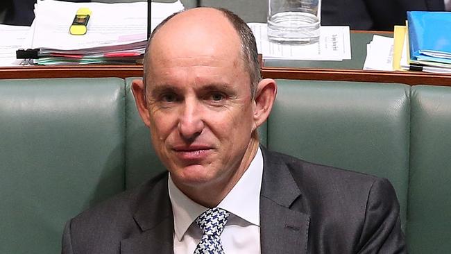 Former Human Services minister Stuart Robert. Picture: Kym Smith