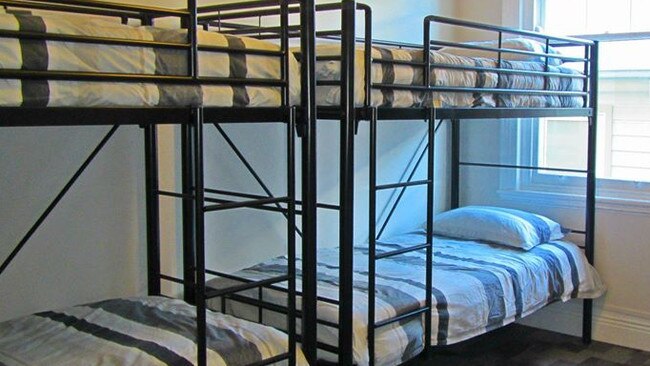 Manly Bunkhouse offers accommodation to backpackers. According to a spokeswoman six-bed rooms are no longer available. Picture: Facebook