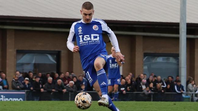 Joey Monek in action for St Albans. Picture: St Albans SC