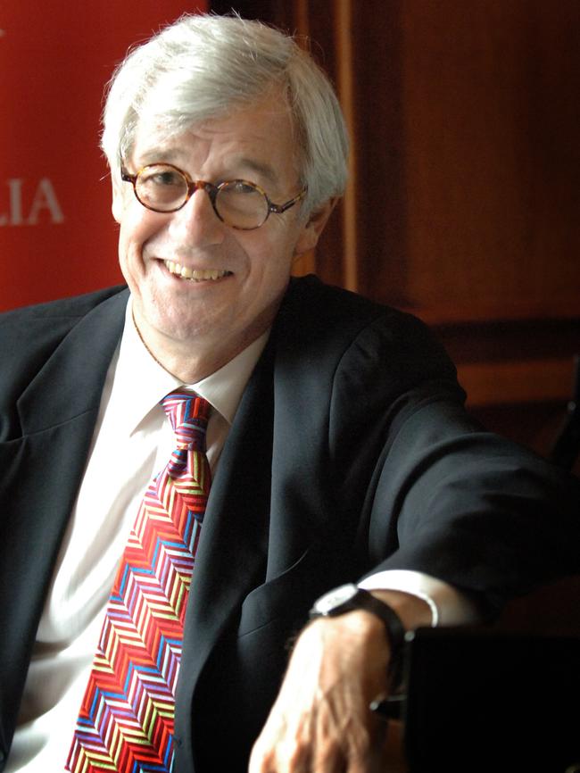 Human rights lawyer Julian Burnside, QC, is leading a case brought against AFL chief executive Gillon McLachlan and former commission chairman Mike Fitzpatrick.