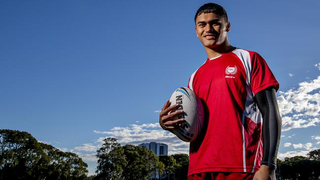 Palm Beach Currumbin rugby league player Brendan Piakura. Picture: Jerad Williams