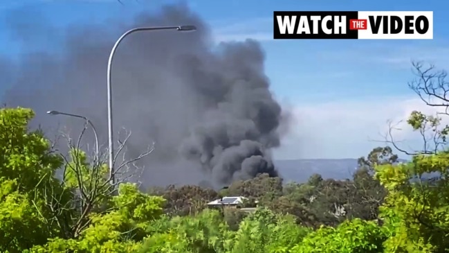 House up in flames at Wynn Vale