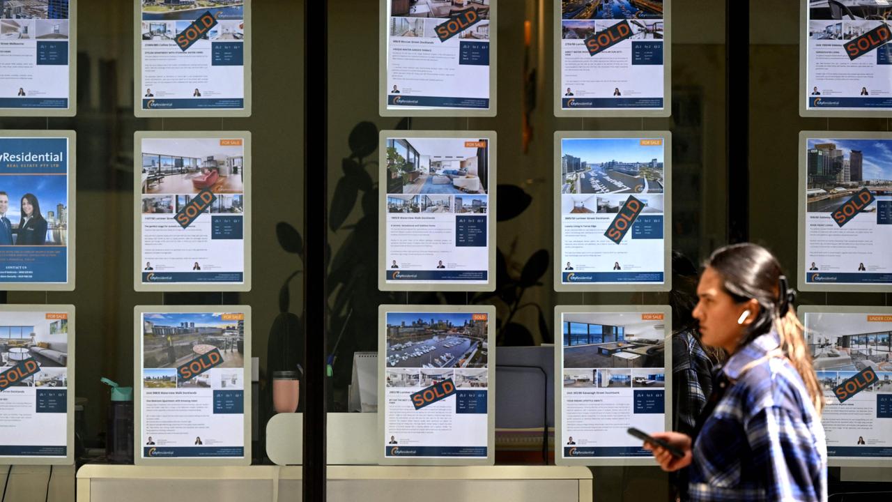 Mortgage holders are feeling the pinch after months of aggressive rate rises. Picture: William West/AFP