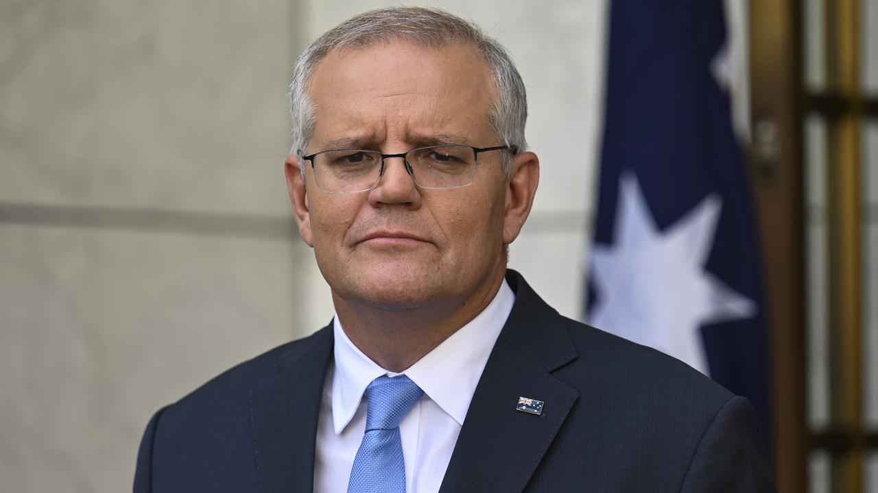 The PM is doing the Opposition Leader no favours by conveying an aura of being relaxed but very well prepared. Picture: Martin Ollman/Getty Images