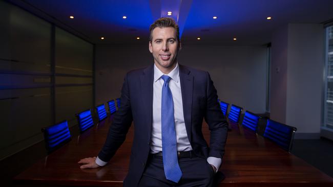 Grant Hackett, CEO of investment bond provider, Generation Life. Picture: Wayne Taylor