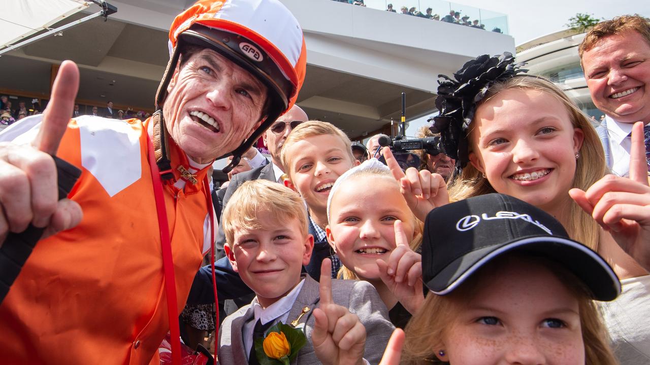 Melbourne Cup Day at Flemington Racecourse.Race 7 the Lexus Melbourne Cup won by Vow and Declare   ridden by  Craig Williams  trained by   Danny OÕBrien.Picture Jay Town