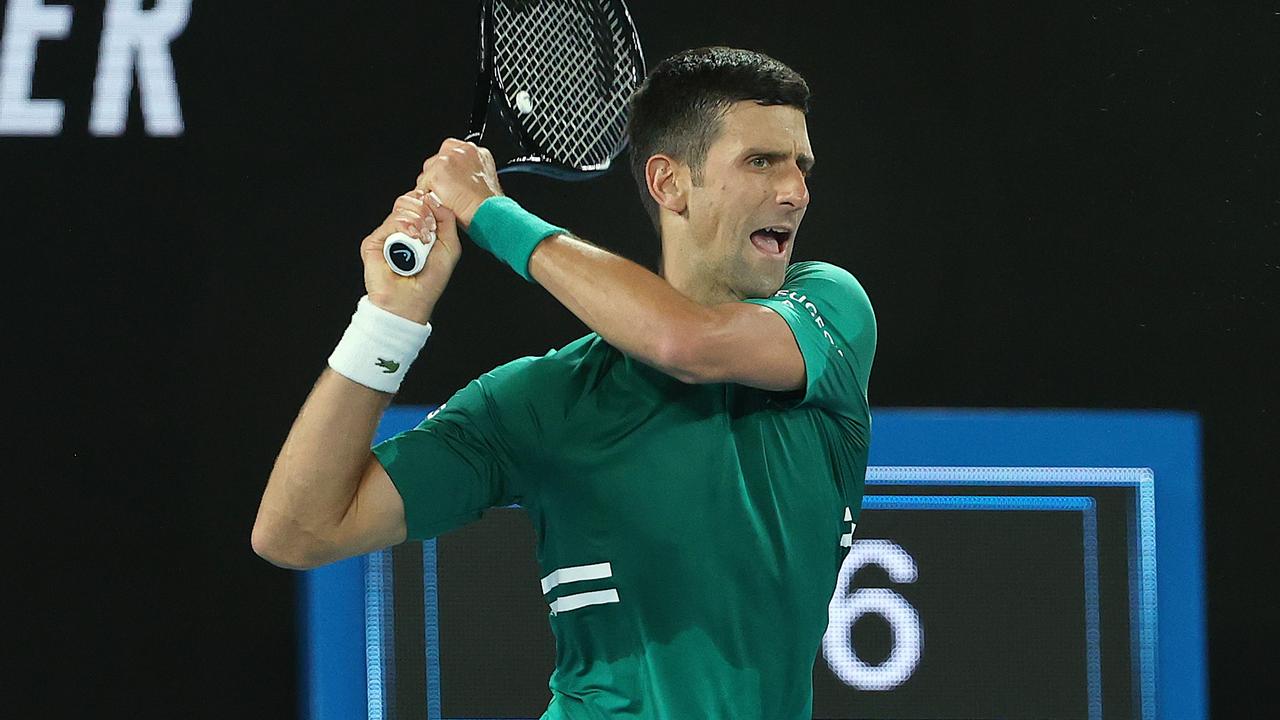 Novak Djokovic is out of the Australian Open. Picture: Michael Klein