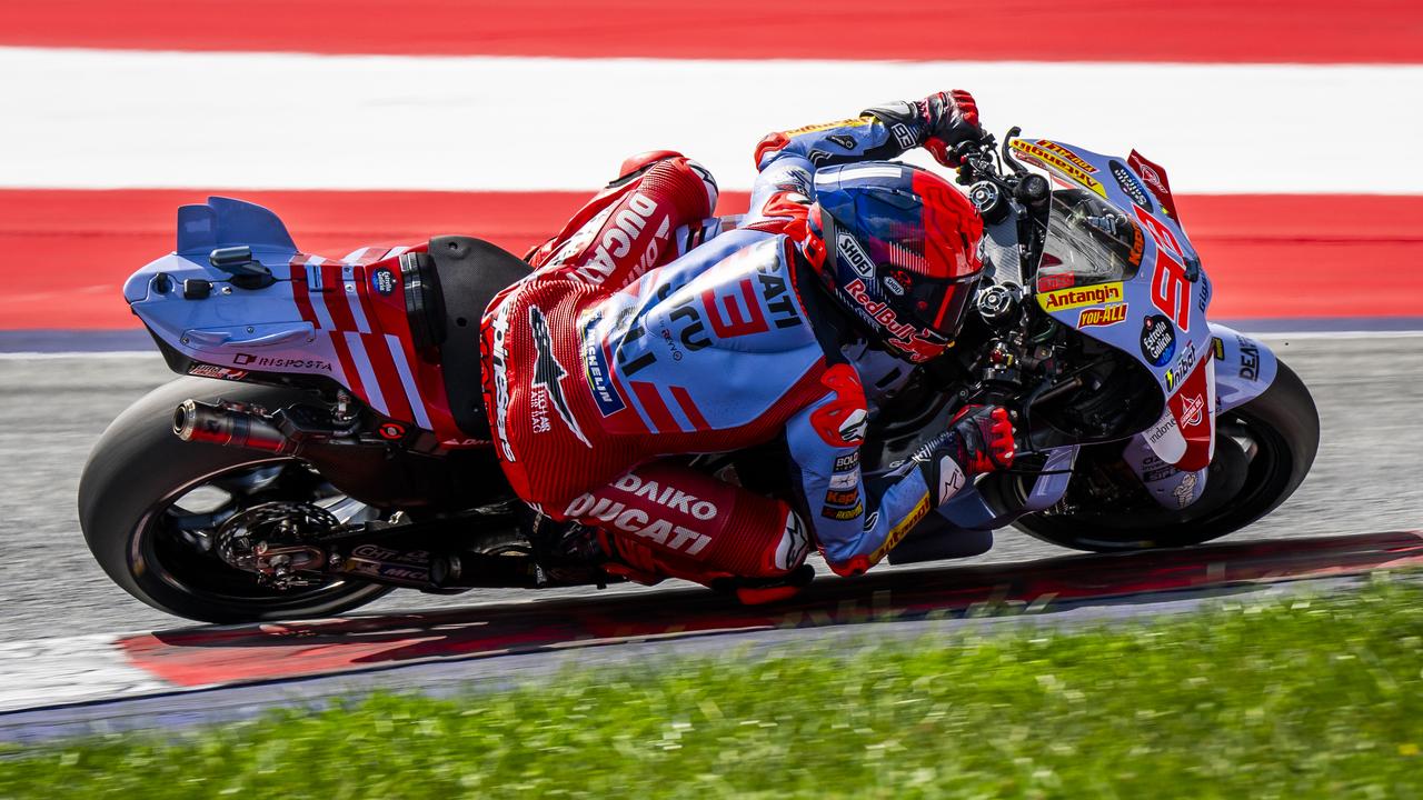 Marquez was at his devastatingly incisive best in his charge to fourth in Austria. (Getty Images/Red Bull Content Pool)