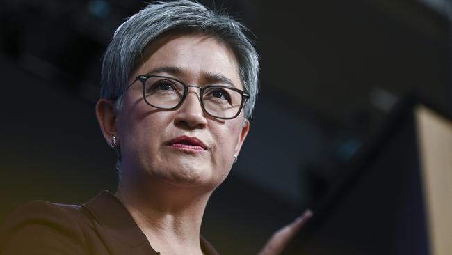 Foreign Minister Penny Wong. Picture: NCA NewsWire / Martin Ollman