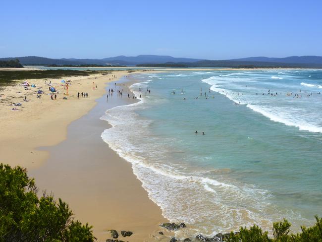 A couple in their 60s drowned at Bastion Point beach in Mallacoota. Picture: Supplied