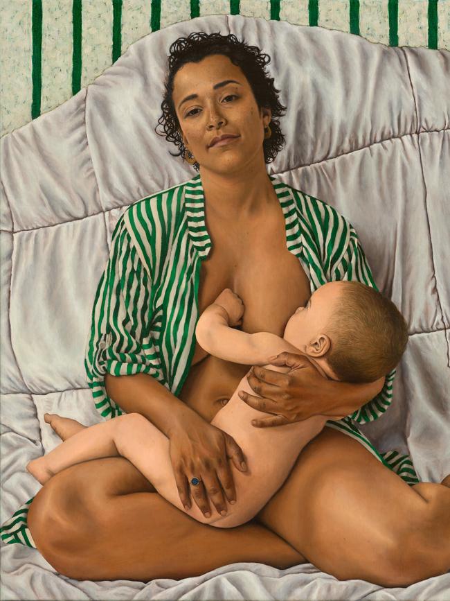Brittany Jones ‘New Madonna’ © the artist, image © Art Gallery of New South Wales, Jenni Carter Sitter: Brittany Jones