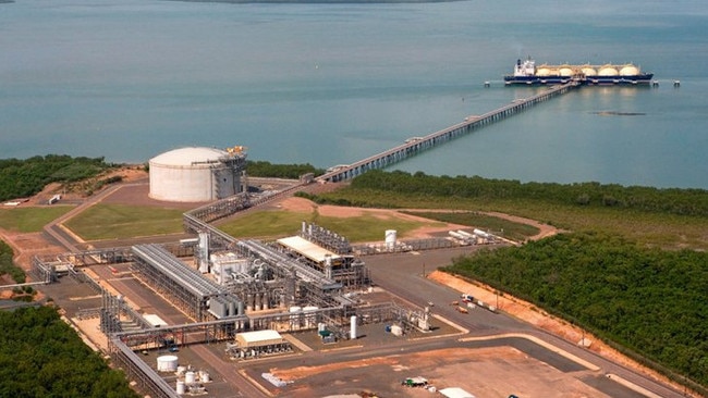 The Darwin LNG Plant. Picture: Supplied